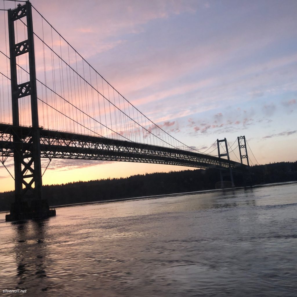 Bridges I Narrows Bridge Washington) Silver Rail